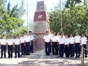 Son Ca island in the Truong Sa (Spratly) archipelago