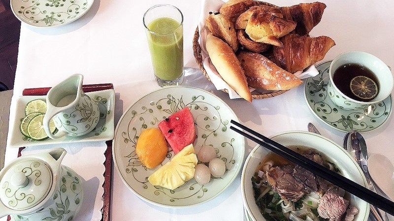 The breakfast at Sofitel Legend Metropole Hanoi has been rated by one traveller as a "Dream Breakfast" on Tripadvisor (Photo: Tripadvisor) 