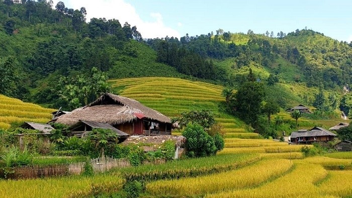 A corner of Ban Lien Commune (Photo: laocaitourism.vn)