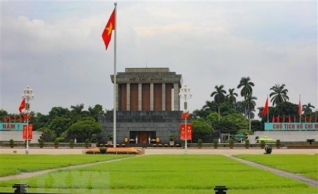 Mausoleum of President Ho Chi Minh in Hanoi. (Photo: VNA)