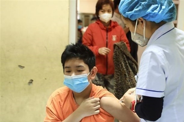 Vietnam has so far administered more than 181,280,001 million doses of COVID vaccines. - Illustrative image (Photo: VNA)
