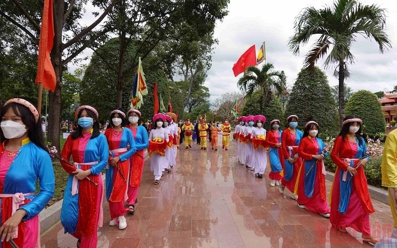 A ceremony was held in the central province of BinhDinh, to mark the Ngoc Hoi-Dong Da victory.