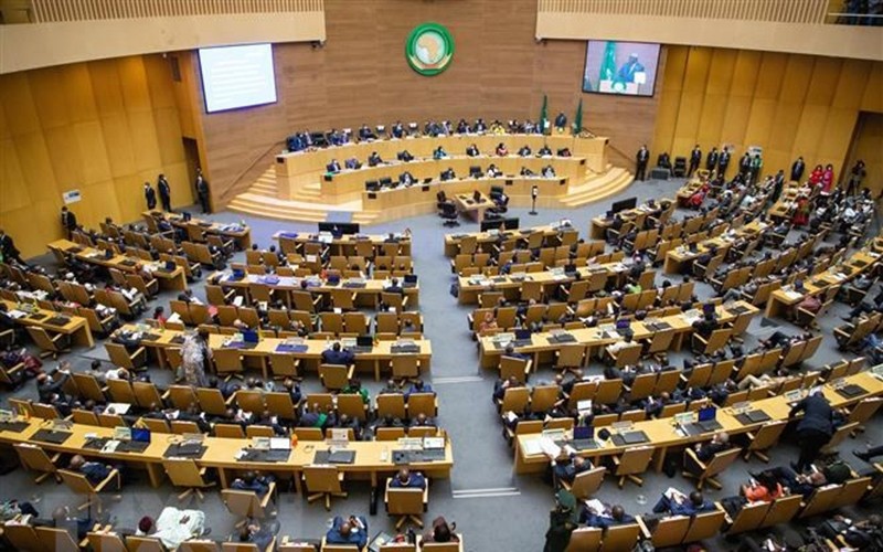 An overview of the African Union (AU) Summit held in Addis Ababa, Ethiopia, on February 5, 2022. (Photo: Xinhua/VNA)