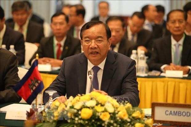 Cambodian Deputy Prime Minister and Minister of Foreign Affairs Prak Sokhonn. (Photo: VNA)