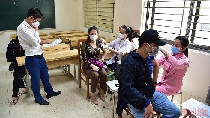 By February 15, Vietnam has injected 186,892,927 doses of vaccines (Photo: NDO/Thanh Dat)