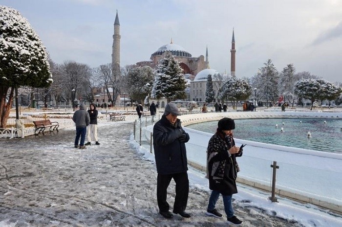 Tourism in Turkey is set to return to near pre-pandemic levels this year, boosting the crisis-hit economy with the help of a recent currency crash that has made it a more attractive destination than ever, industry officials say.