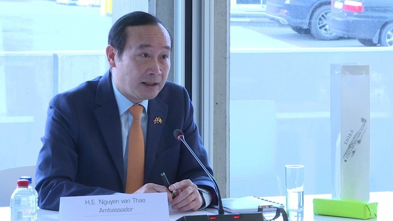 Vietnamese Ambassador to Belgium Nguyen Van Thao (Photo: VNA)