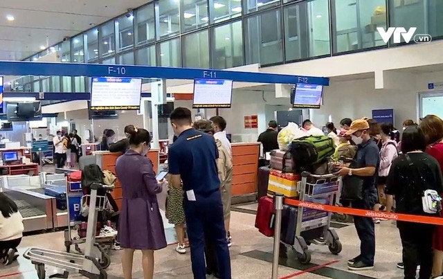 Domestic airlines transported more than three million passengers in February, an increase of 56.8% compared to February 2021. (Photo: VTV.VN)