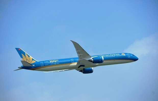 Vietnam Airlines is the only Vietnamese carrier to conduct flights to Moscow at present. (Photo: VNA)