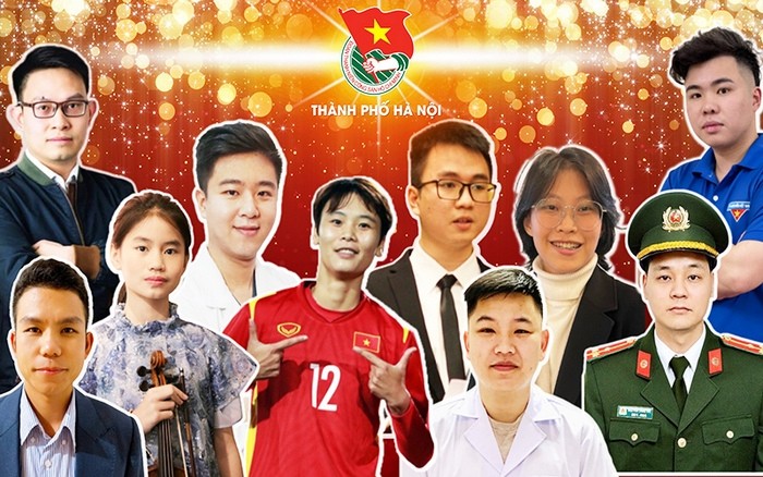 Ten outstanding young faces of Vietnam in 2021 (Photo via NDO)