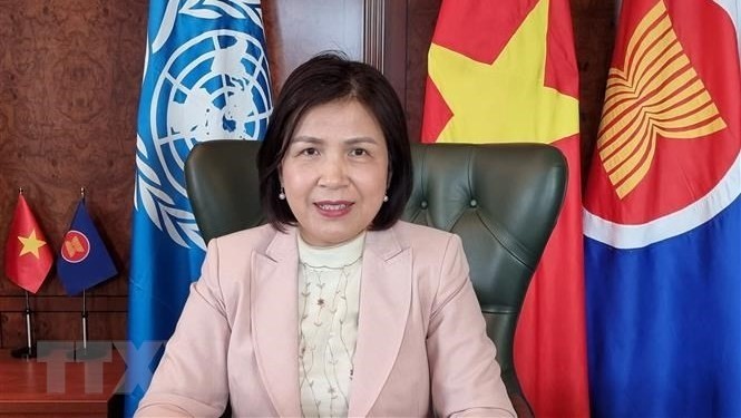 Ambassador Le Thi Tuyet Mai (Photo: VNA)