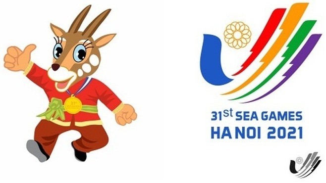 The logo and mascot of SEA Games 31. (Photo: the General Department of Sports and Physical Training)