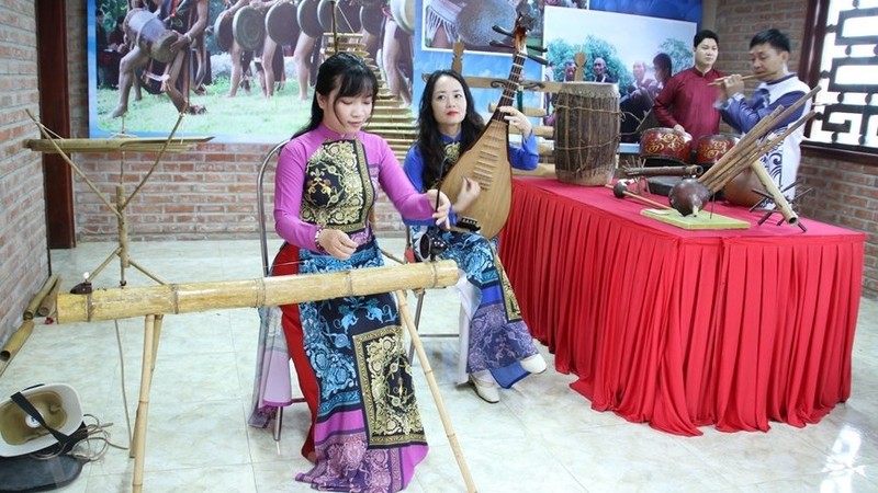 Vietnamese traditional musical instruments (Photo: VNA)