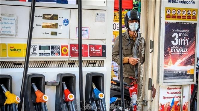 A filling station in Thailand (Photo: AFP/VNA)
