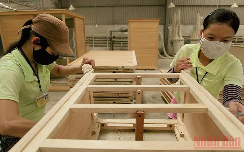Furniture is one of the leading exports to the UK market. (Photo: NDO)