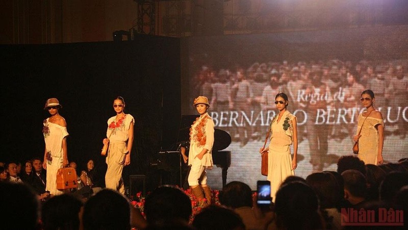 Fashion design cooperation between Vietnam and Italy.