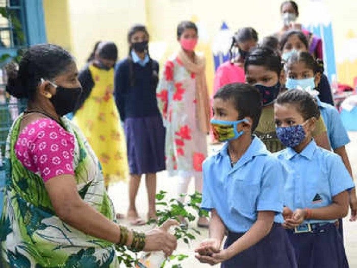 Authorities in the Indian capital region Friday reopened schools fully in offline mode after a gap of two years. It is for the first time since the beginning of the COVID-19 pandemic that physical attendance was made no longer optional. (Image for Illustration)