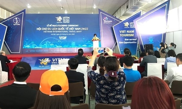 At the closing ceremony of the VITM 2022 (Photo: VNA)