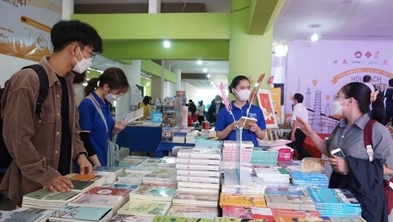 Trans-Vietnam Book Fair (Photo: baovanhoa.vn)