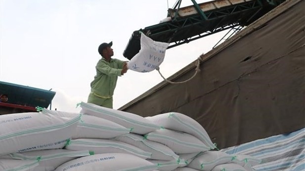  Vietnam exported 1.14 million tonnes of rice worth 715 million USD in the first quarter of 2022. (Photo: VNA)