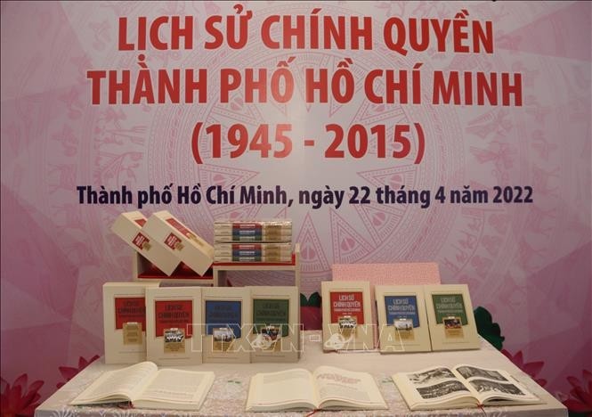 The book set consists of three volumes and was researched, compiled and revised over six years, from April 2015 to 2021. (Photo: VNA)