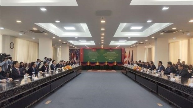 Participants at the talks (Photo: VNA)