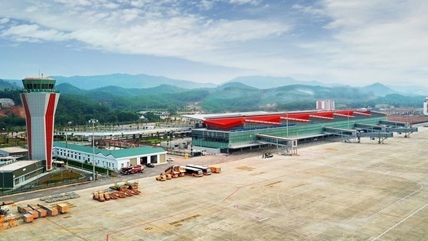 The Van Don International Airport in the northneastern province of Quang Ninh. (Photo: VNA)