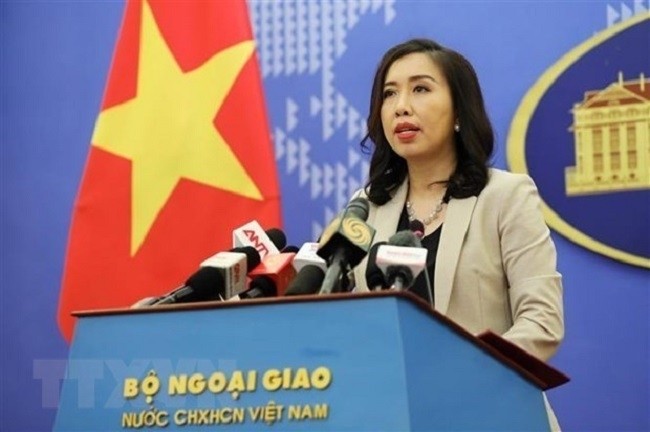 Foreign Ministry spokesperson Le Thi Thu Hang. (Photo: VNA)