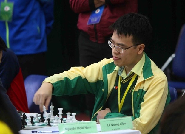 Vietnamese Chess Grandmaster Le Quang Liem. (Photo: VNA)