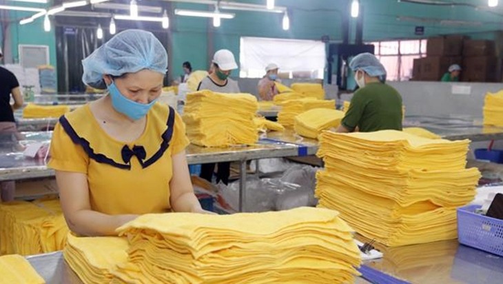 A garment factory in Nam Dinh Province. (Photo: VNA)