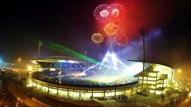 The opening of the 31st Southeast Asian Games (SEA Games 31), which will take place on May 12 night at My Dinh National Stadium in Hanoi. (Photo: VNA)