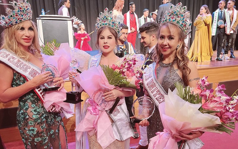 Nguyen Nhu Quynh was crowned Mrs United Nations 2022 in India. 