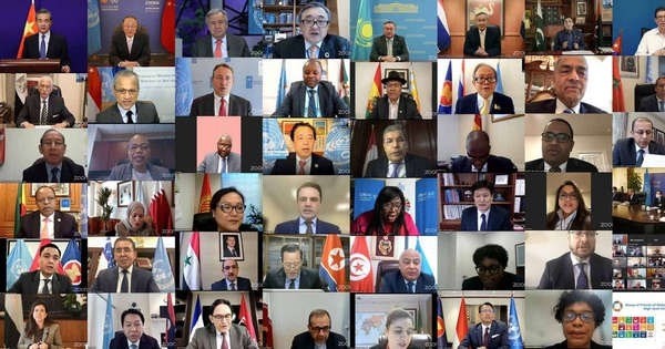 Participants at the meeting (Photo: UN)