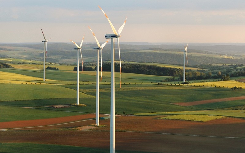 Germany increases investment in the wind power industry.