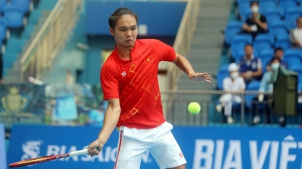Vietnam's tennis player Trinh Linh Giang. (Photo: VNA)