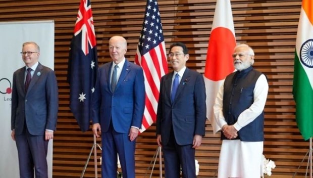 Leaders of the Quad countries - the US, Japan, India, Australia (Photo: Getty Images)