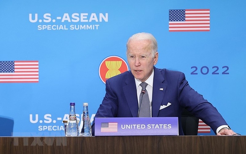 US President Joe Biden at the ASEAN-US Special Summit. (Photo: VNA)