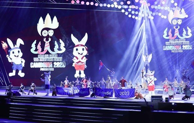 At the closing ceremony of SEA Games 31 (Photo: VNA)
