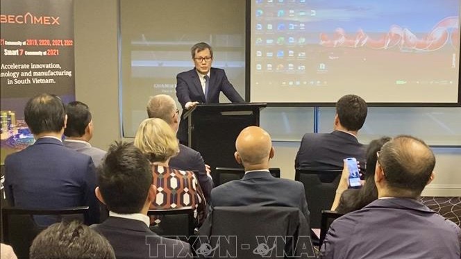 The seminar in Australia to promote investment in Binh Duong (Photo: VNA)
