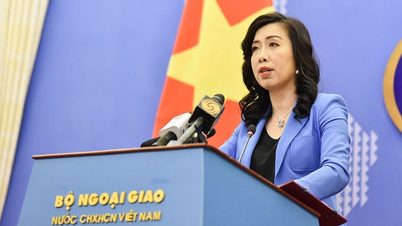 Foreign Ministry Spokeswoman Le Thi Thu Hang (Photo: MOFA)