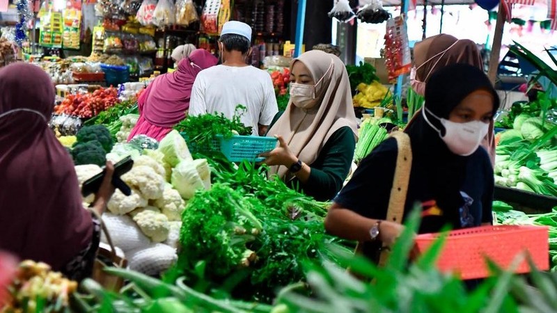 A market in Malaysia (Photo: Bernama/VNA)