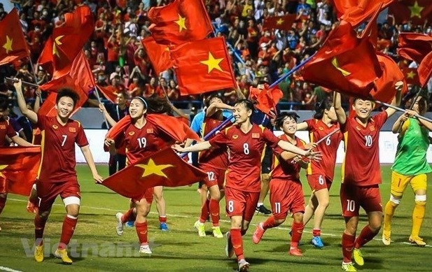 The U23 men’s and women’s football teams will be awarded the third-class Labour Order (Photo: VNA)