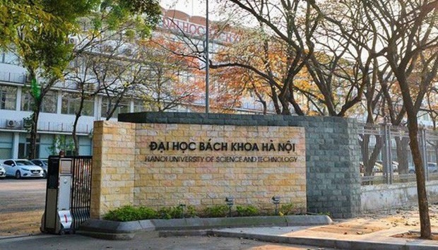 The entrance of the Hanoi University of Science and Technology (HUST). (Photo: HUST)