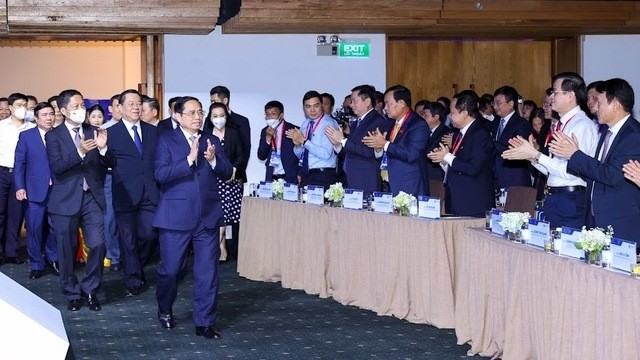  PM Pham Minh Chinh attends 4th Vietnam Economic Forum (Photo: VGP)