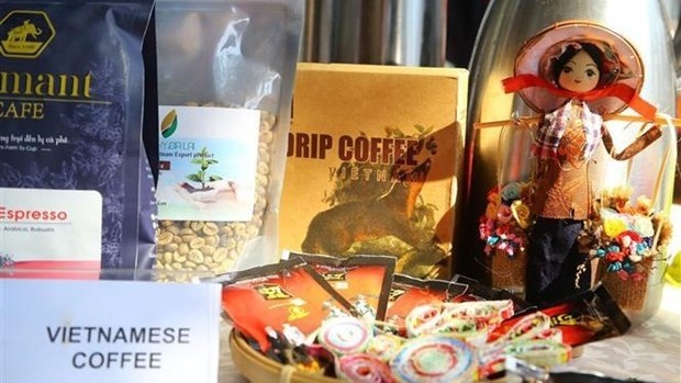 Vietnamese coffee popularised at the ASEAN Sports and Family Day in South Africa. (Photo: VNA) 