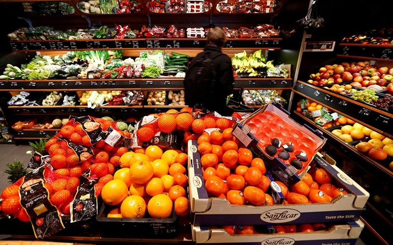A supermarket in Germany in March 2020. (Photo: Reuters)