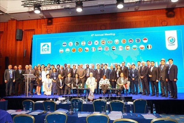 Participants at the 4th Asia-Europe Political Forum (Photo: VNA)