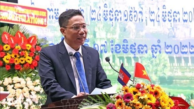 Vice Chairman of Can Tho People’s Committee Nguyen Thuc Hien addressing the event (Photo: VNA)
