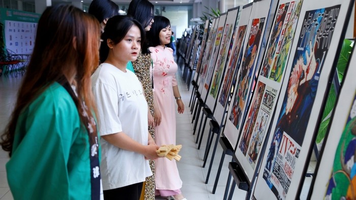 The Vietnam - Japan Cultural Exchange Festival attracted  over 4,000 participants. (Photo: moitruongvadothi.vn)