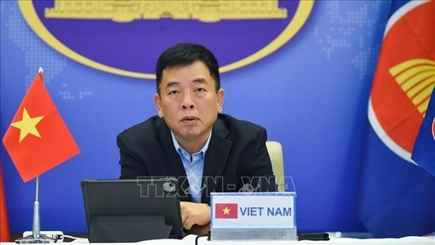 Ambassador Vu Ho, acting head of SOM ASEAN Vietnam (Photo: VNA)
